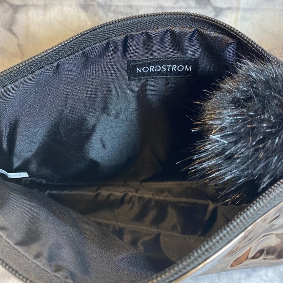 NORDSTROM Metallic Cosmetic Case - Picture 5 of 5